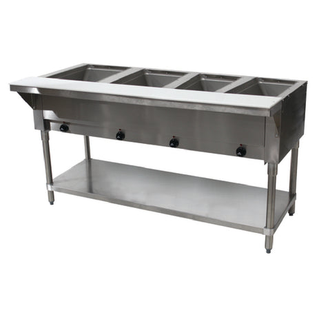 Advance Tabco SW-4E-120-X Hot Food Table Electric 62-7/16"W X 30-5/8"D X 34-1/8"H