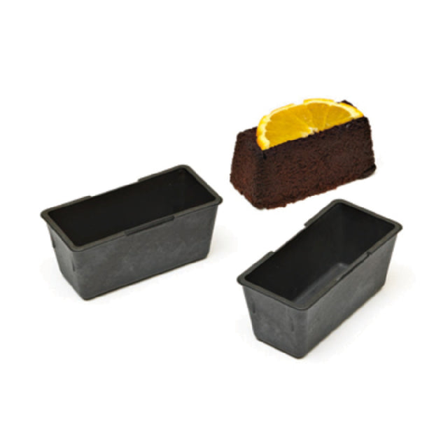 Matfer 345060 Exoglass® Cake Molds 3-1/2"L X 1-1/2"W X 1-1/2"H Non-stick Surface