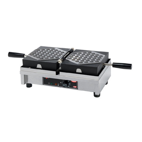 Eurodib USA WECDUATB - Krampouz Waffle Maker, 180° Opening, Makes (1) Bubble Waffle. 240V