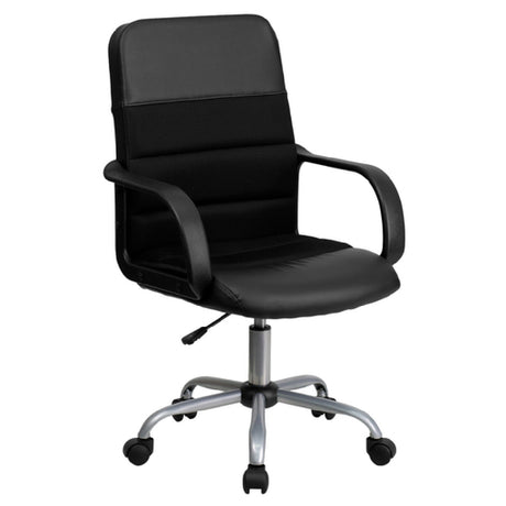 Flash Furniture LF-W-61B-2-GG Swivel Task Chair 37" To 40" Adjustable Height 250 Lb. Weight Capacity