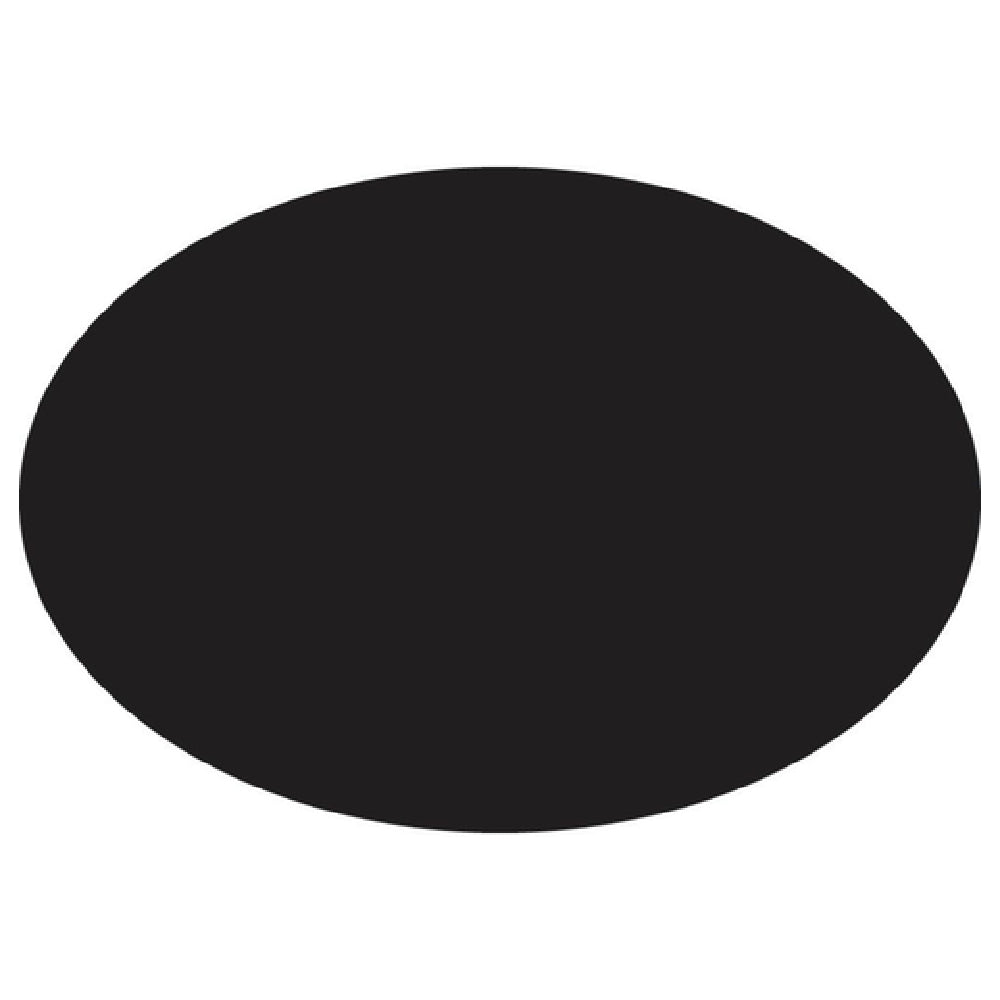 Hubert 85014 - Merchandising Tag, 3-1/4" X 2-1/4"H, Oval