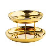TableCraft Products 13450 - Two-Tiered Seafood Tower, 14-1/4"W X 14-1/4"D X 8-3/4"H