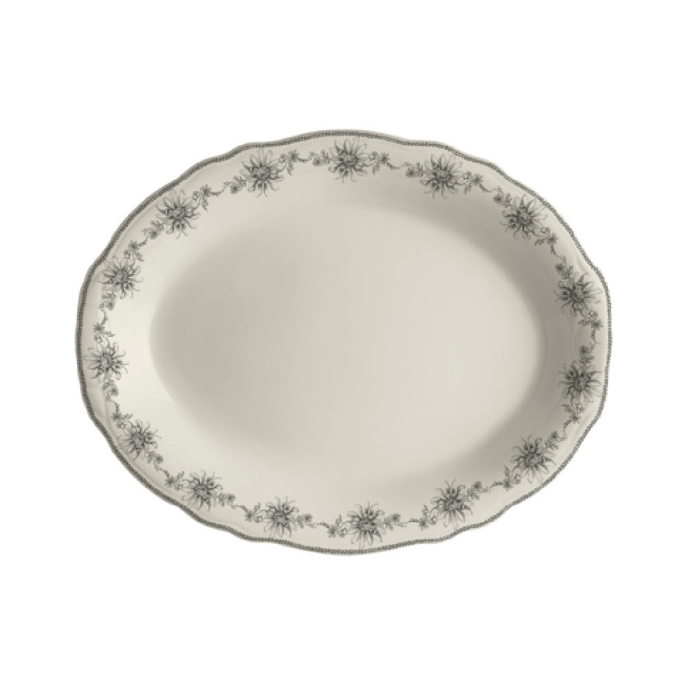 Steelite HL52563877 Oval Platter 10.0" X 7.75" Carolyn