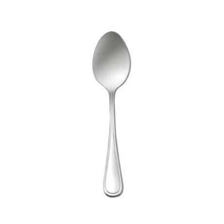 1880 Hospitality T015STBF Oneida® Tablespoon/Serving Spoon 8" Curved Border Along Handle