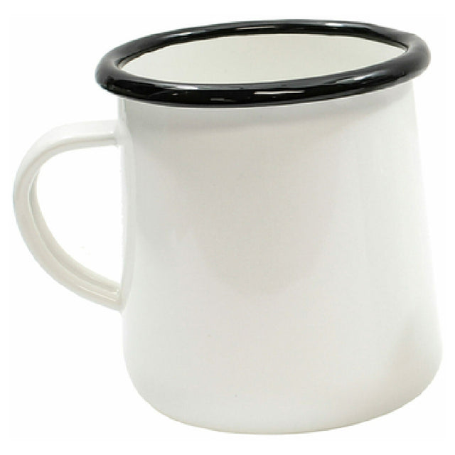 Tablecraft 80008 Enamelware Collection™ Mug 6 Oz. Dishwasher Safe