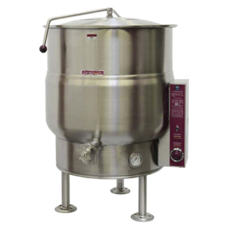 Crown Steam EL-25_208/60/1 Stationary Kettle Electric 25 Gallon Capacity