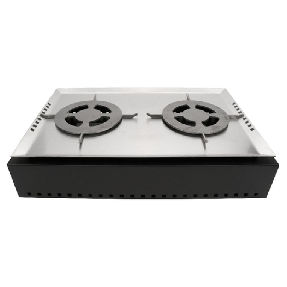 GET Enterprises ST11702013K Strata Buffet Serving System Kit Includes: (1) 23-1/2" X 15-1/2" X 3/4" Rectangular Stainless Steel Warmer Top With Double Grates (ST11702013) (1)