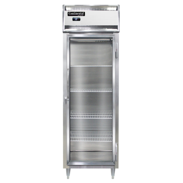 Continental Refrigerator D1RNGD Designer Line Refrigerator Reach-in One-section