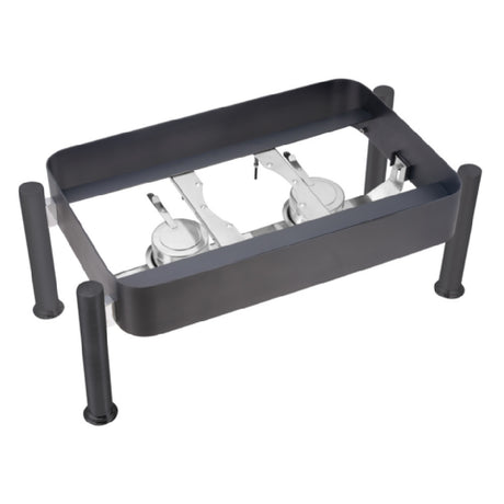 Steelite 5670S569 - Rectangle Stackable GN 1/1 Stand W/Fuel Holder Sand, 27.125" X 14.75" X 10.875"