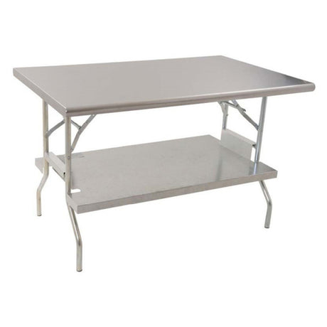 Royal Industries ROY WTFS 2472 Folding Worktable Rectangle 72"W X 24"D X 30-5/8"H