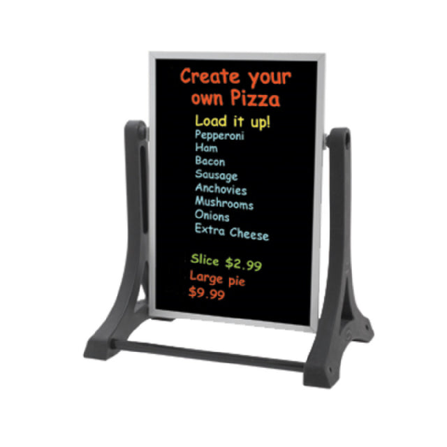 Aarco ROC-2 The Rocker™ Sidewalk Sign 36"H X 24"W (board Only) 32"L X 22"W X 42"H (overall Length)