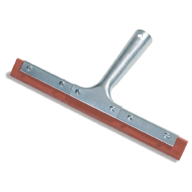 Carlisle 4007300 Carlisle Hand Held Window Squeegee 10" Double-blade Red Rubber