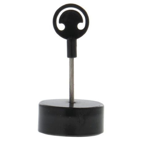 Hubert 65071 - Sign Holder, 1" Dia. X 2-1/8"H, Clip Design