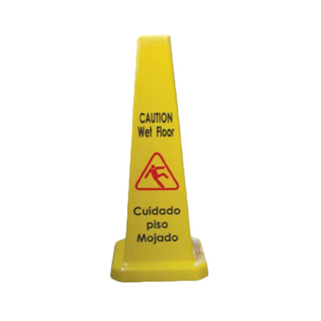 Thunder Group PLWFC027 Safety Floor Sign "Caution/Wet Floor" 27" Tall