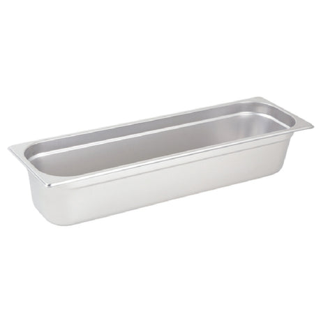 Winco SPJL-4HL Steam Table Pan 1/2 Size Long 4" Deep