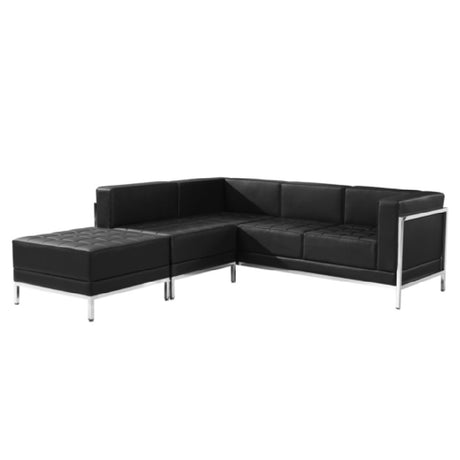 Flash Furniture ZB-IMAG-SECT-SET9-GG Hercules Imagination Series Sectional 79"W X 28-3/4" To 84-3/4"D X 27-1/2"H Overall