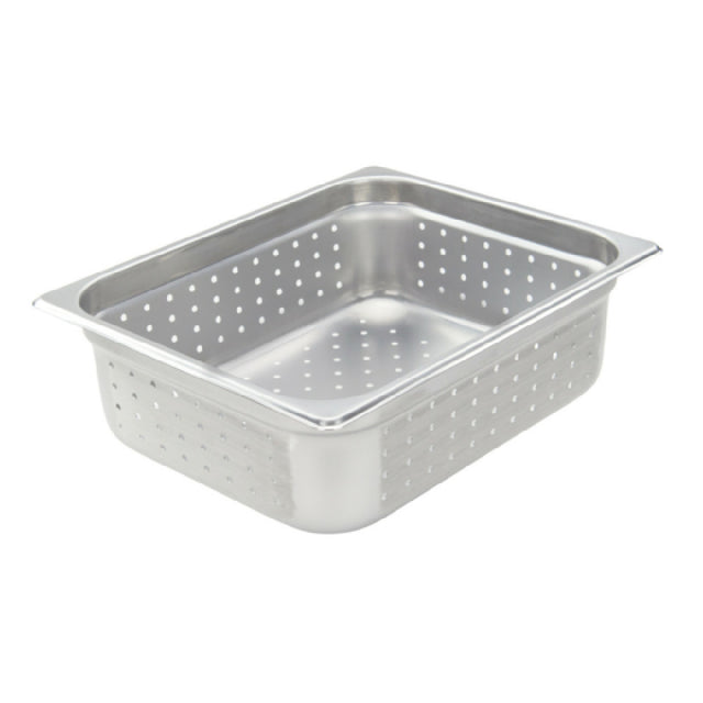 Sapphire Manufacturing SM-STPF204 Steam Table Pan 1/2 Size 4" Deep