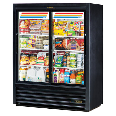 True Refrigeration GDM-41SL-60-HC-LD_BL Convenience Store Cooler Two-section