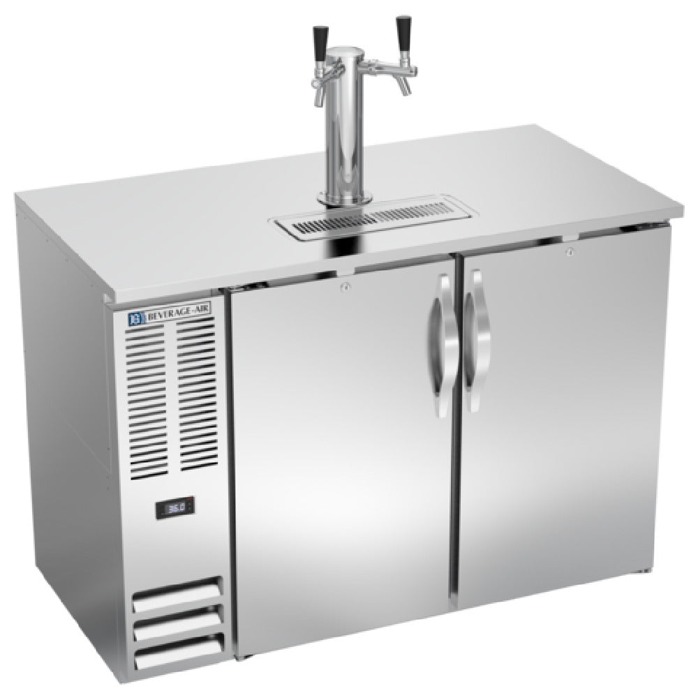 Beverage Air DDN48HC-S - Draft Beer Cooler, 48"W X 26-3/8"D X 49-5/16"H, 12.56 Cu. Ft.