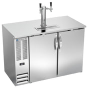 Beverage Air DDN48HC-S - Draft Beer Cooler, 48"W X 26-3/8"D X 49-5/16"H, 12.56 Cu. Ft.
