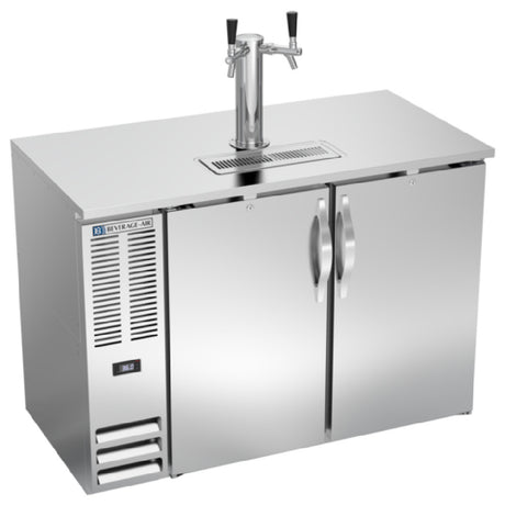 Beverage Air DDN48HC-S - Draft Beer Cooler, 48"W X 26-3/8"D X 49-5/16"H, 12.56 Cu. Ft.