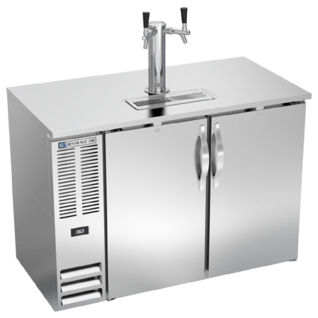 Beverage Air DDN48HC-S - Draft Beer Cooler, 48"W X 26-3/8"D X 49-5/16"H, 12.56 Cu. Ft.