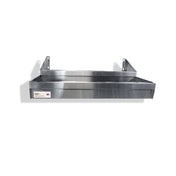 Steel Works Stainless SWDSR3-36X Double Tier Speed Rail 36"W X 10"D X 10"H 22/304 Stainless Steel