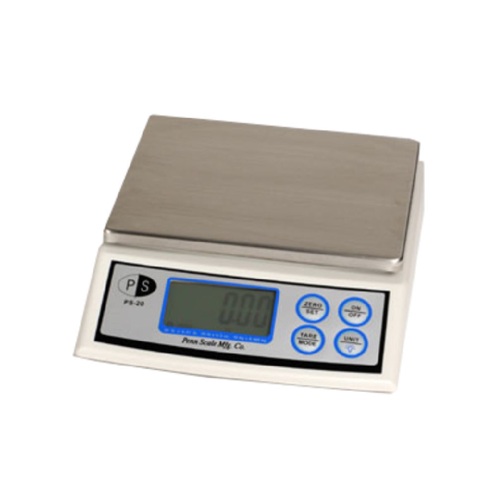 Penn Scale PS-20 (CASE) Portion Control Scale 20 Lb. 0.2 Oz./10.005 Kg Capacity