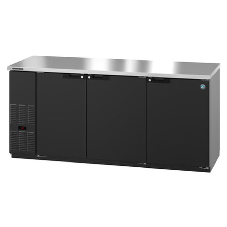 Hoshizaki BB80 Refrigerated Back Bar Cooler Reach-in Three-section