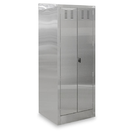 John Boos PBJC-222584 Janitor Cabinet 25"W X 22-1/2"D X 84"H Overall Size Enclosed Cabinet With Open Back For Plumbing