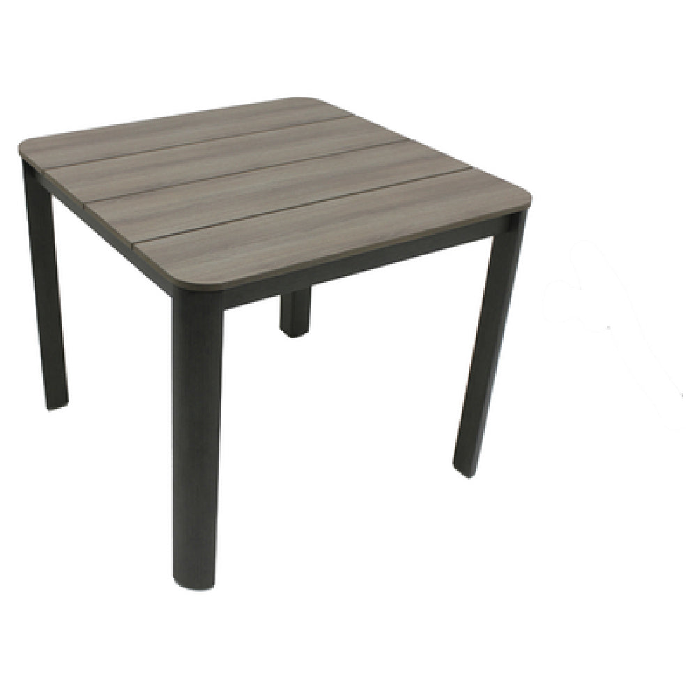 Plantation Prestige Commercial Furniture 8563535-0156 Santa Cruz Dining Table 35"W X 35"D X 29"H Square