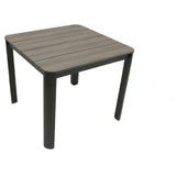 Plantation Prestige Commercial Furniture 8563535-0156 Santa Cruz Dining Table 35"W X 35"D X 29"H Square