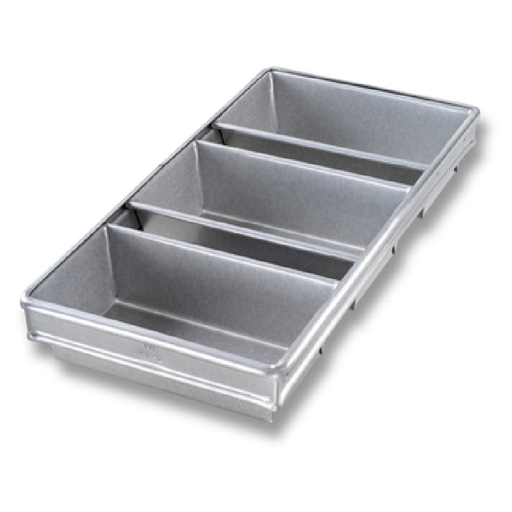 Chicago Metallic 44235 Bread Pan Set 3-pan 9-7/32" X 17-7/8" X 2-3/4" Overall