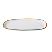 Yanco GL-215 Glory Plate 14 1/8"W X 5 3/8"D X 1 1/4"H Oval