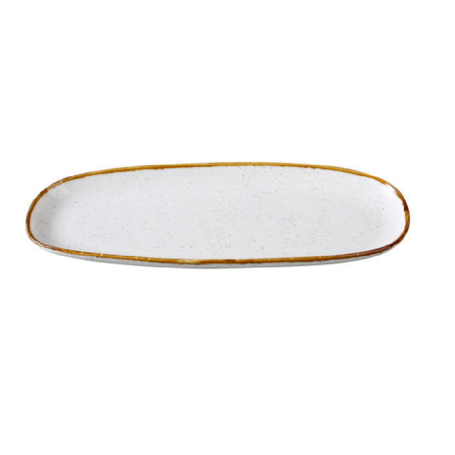 Yanco GL-215 Glory Plate 14 1/8"W X 5 3/8"D X 1 1/4"H Oval