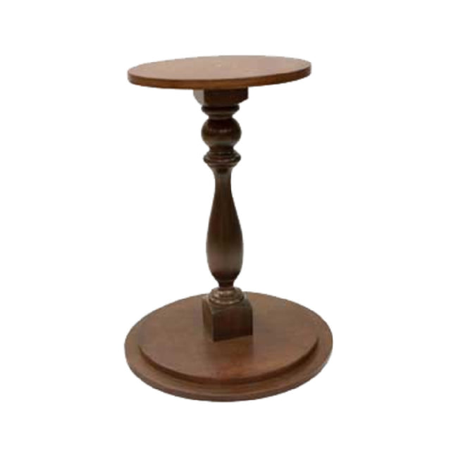 Bon Chef 61285 Ice Beverage Pedestal 24" Wood