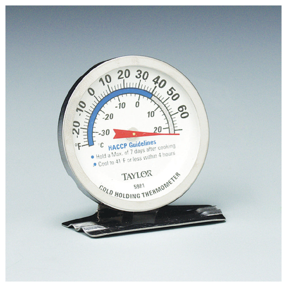 Taylor 5981N Professional Thermometer Refrigerator/freezer 30° To 70°F (-34° To 20° C) Temperature Range