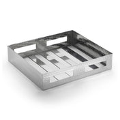 American Metalcraft SHMH2 - Crate, 10-1/2"W X 9-1/4"D X 2-1/4"H, Hammered