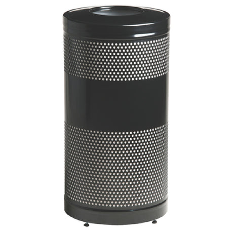 Rubbermaid FGS3ETBKPL - Howard Classics Recycling Receptacle, "Cans Or Bottles", 25 Gallon