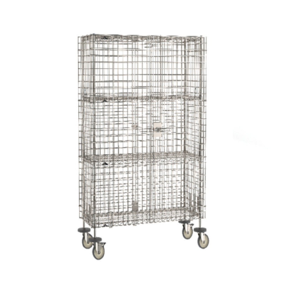 Metro SEC35S-SD-2SE - Security Unit, Mobile, Stainless Steel Finish