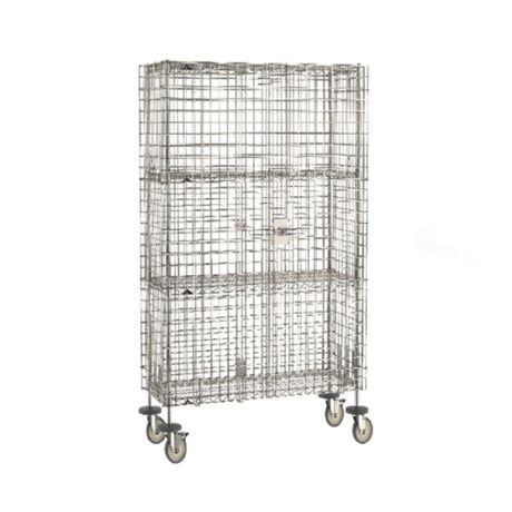 Metro SEC35S-SD-2SE - Security Unit, Mobile, Stainless Steel Finish