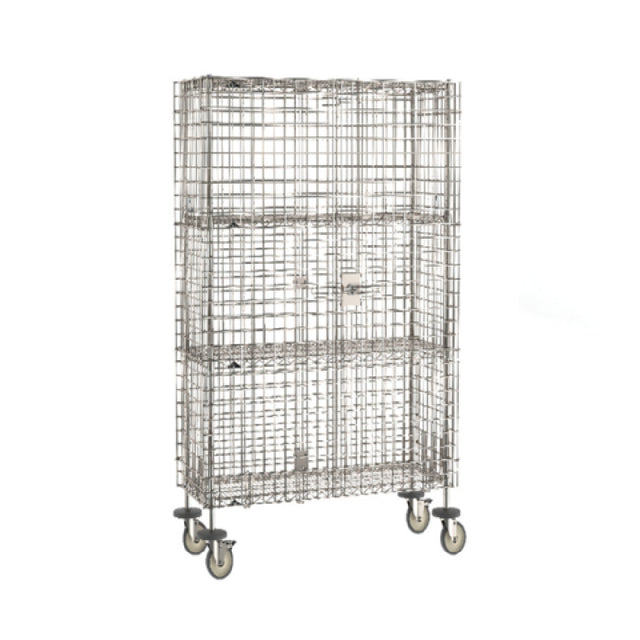 Metro SEC35S-SD-2SE - Security Unit, Mobile, Stainless Steel Finish