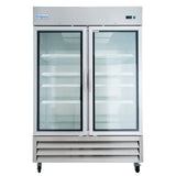 Empura Refrigeration E-KB54FG Reach-In Freezer 53.9"W X 31.9"D X 82.3"H 43.9 Cu. Ft. Capacity