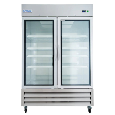 Empura Refrigeration E-KB54FG Reach-In Freezer 53.9"W X 31.9"D X 82.3"H 43.9 Cu. Ft. Capacity