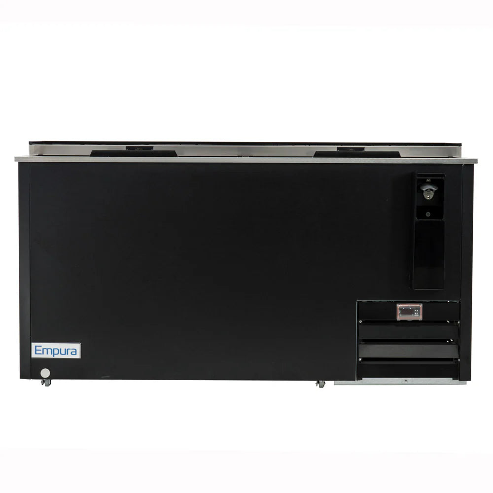 Empura Refrigeration E-KBC-65 Bottle Cooler 64.3"W X 27"D X 35"H 19 Cu. Ft. Capacity