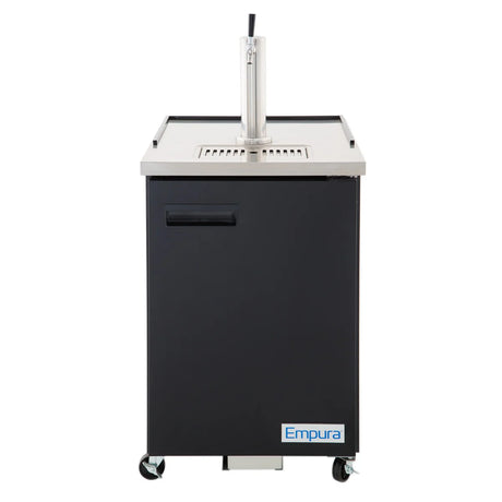 Empura Refrigeration E-KDD1 Direct Draw Beer Dispenser 24.1"W X 29.9"D X 38.7"H 8.1 Cu. Ft. Capacity