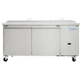 Empura Refrigeration E-KPP67 Pizza Prep Table 70.8"W X 32.3"D X 41.3"H 19 Cu. Ft. Capacity