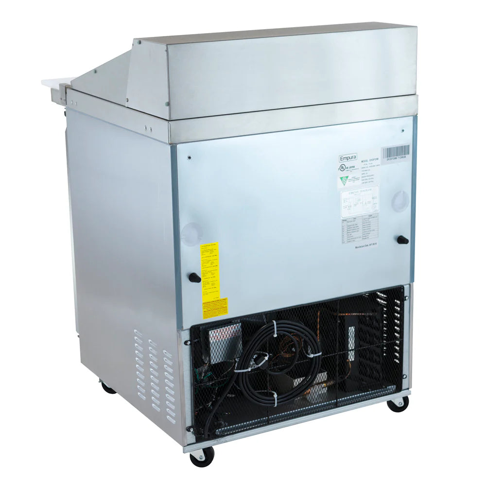 Empura Refrigeration E-KSP29M Refrigerated Sandwich/Salad Mega Top Prep Table 28.9"W X 34.5"D X 43.2"H