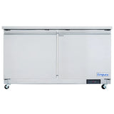 Empura Refrigeration E-KUC60F Undercounter Reach-In Freezer 61.2"W X 29.9"D X 35.5"H 13.2 Cu. Ft. Capacity