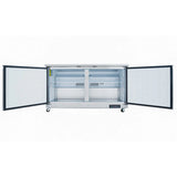 Empura Refrigeration E-KUC60F Undercounter Reach-In Freezer 61.2"W X 29.9"D X 35.5"H 13.2 Cu. Ft. Capacity